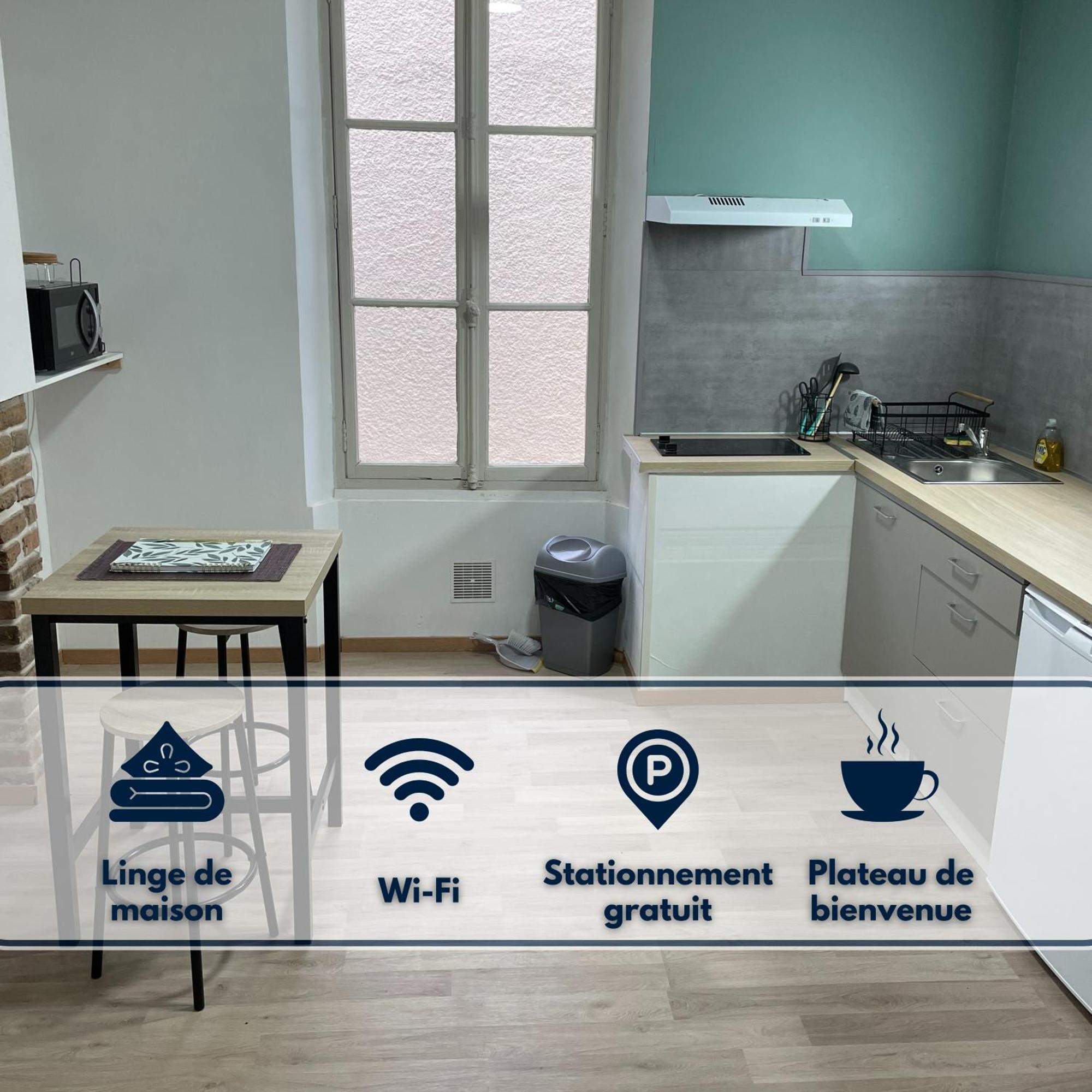 Logement Cosy Avec Stationnement Gratuit トロワ エクステリア 写真